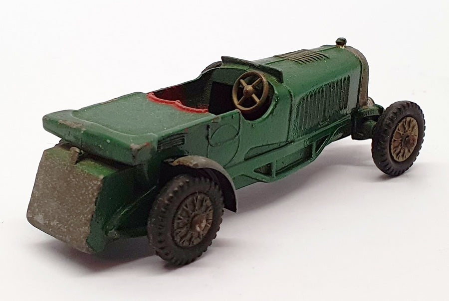 Matchbox Models Of Yeasteryear 8cm Long SM140 - 1929 Bentley 4.5L - Green