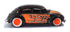 Maisto HD Custom 1/64 Scale 11380 - Volkswagen Beetle - Black/Orange