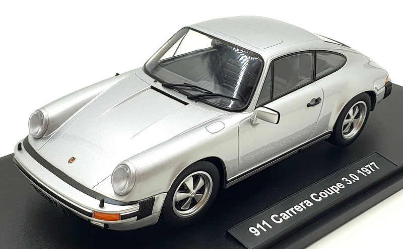 KK Scale 1/18 Scale Diecast KKDC180632 - Porsche 911 Carrera Coupe 1977  Silver — R.M.Toys Ltd