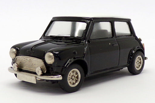 BMC 1/43 Scale Model Car BMC191119S - Mini Cooper - Black/White