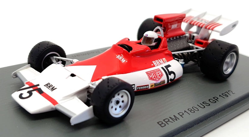 Spark 1/43 Scale S5287 - 1972 BRM P180 #15 US GP Brian Redman