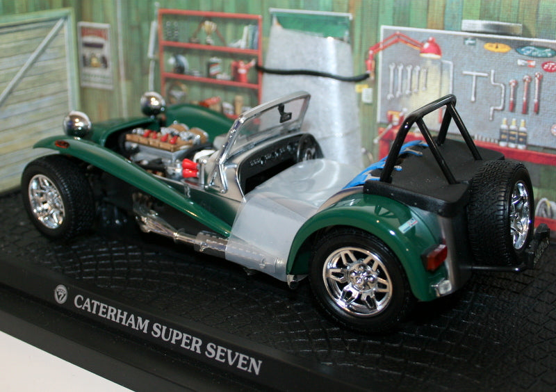 Kyosho 1/18 Scale Diecast - 7020G - Caterham Super Seven - Green