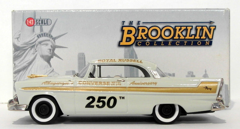 Brooklin 1/43 Scale BRKFS03  - 1956 Plymouth Fury Pikes Peak Hill Climb