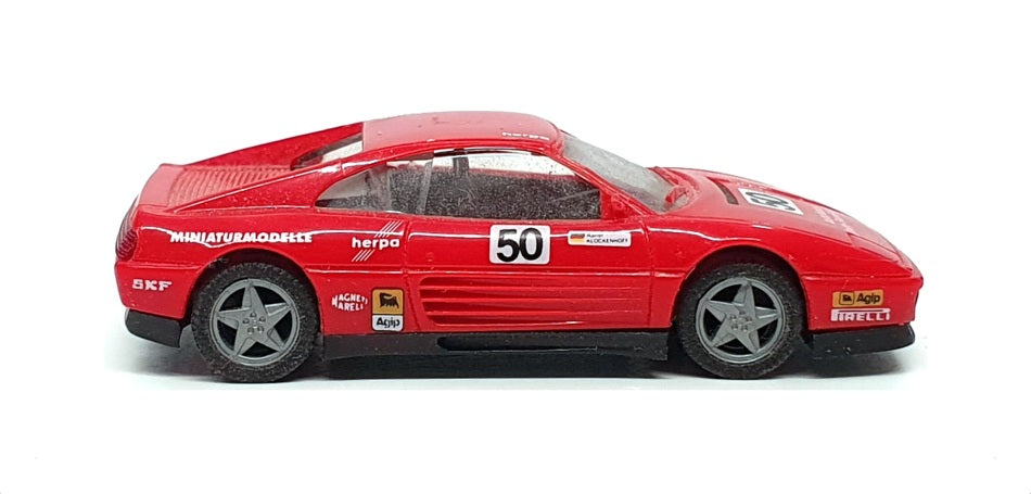 Herpa 1/87 Scale 181341 - Ferrari 348 tb Challenge - #50 R. Klockenhoff