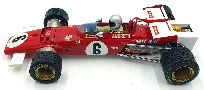 Exoto 1/18 Scale Diecast 97061 - Ferrari 312B #6 Andretti - Red