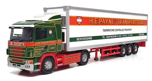 Corgi 1/50 Scale 76601 - Scania Refridgerated Box Trailer - H.E. Payne Trans