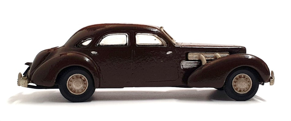 Western Models 1/43 Scale Built Kit 11022 - 1937 Cord 812 Custom - Brown