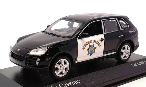 Minichamps 1/43 Scale 400 066291 - Porsche Cayenne Police - Highway Patrol