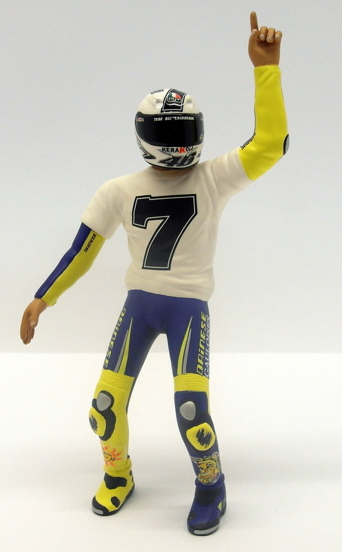 Minichamps 1/12 Scale 312 050176 Valentino Rossi Figurine 7 Times WC MotoGP 2005