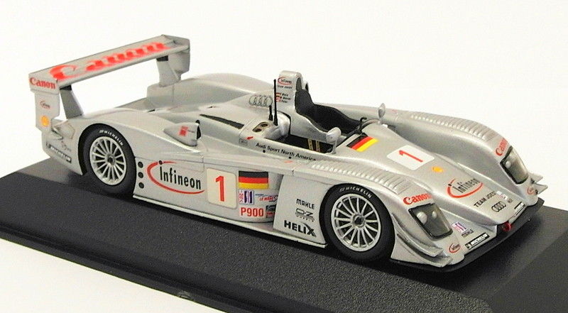 Minichamps 1/43 Scale Model Car 400 031391 - Infinion Audi R8 12h Sebring 2003