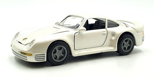 NZG 1/43 Scale Model Car 297 - Porsche 959 - Metallic White