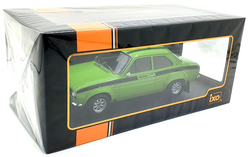 Ixo 1/18 Scale 18CMC125 - Ford Escort MKI RS 1600 Mexico 1974 - Green