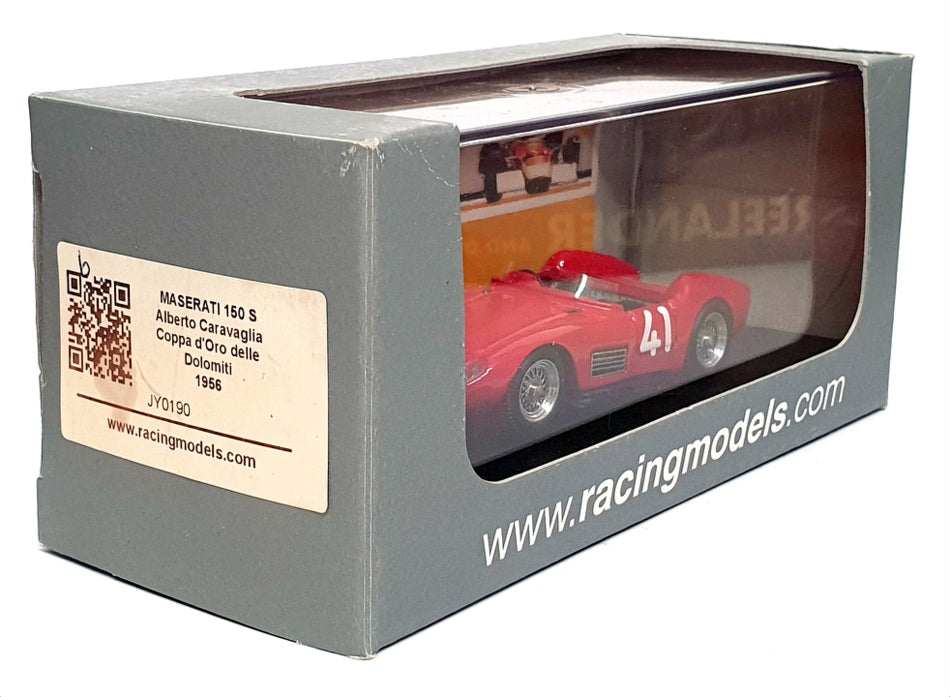 Racing Models 1/43 Scale JY0190 - Maserati 150S Coppa d'Oro delle 1956