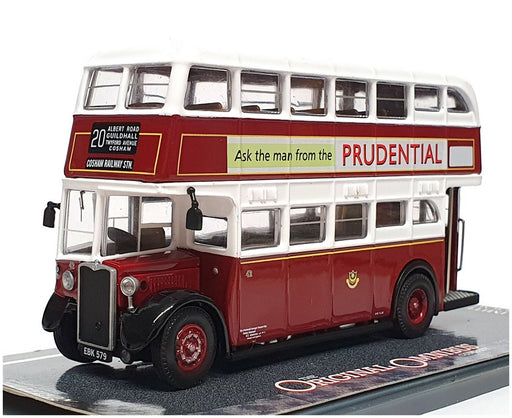 Corgi 1/76 Scale OM41603 - Crossley DD42 Bus - Portsmouth Dual Des Split Run R20