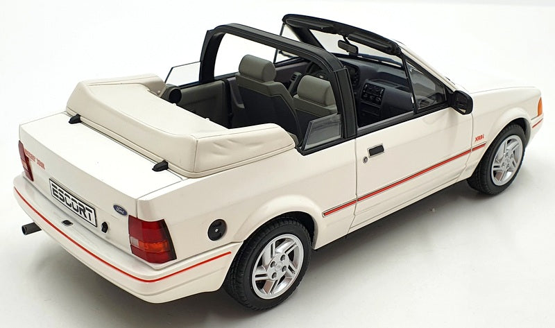 Otto Mobile 1/18 Scale Resin OT398 - Ford Escort Mk 4 XR3i Cabriolet - White