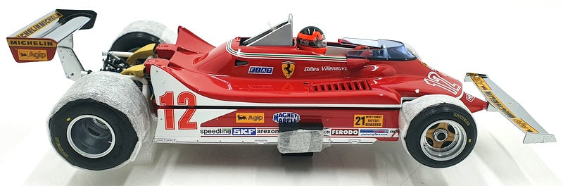 Exoto 1/18 Scale Diecast 97073 - Ferrari 312 T4 G.Villeneuve #12 - Red