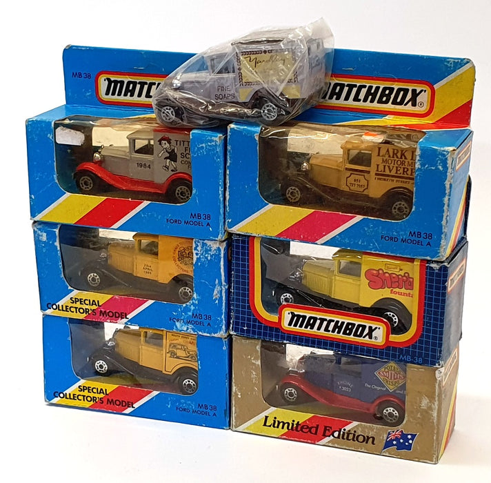 Matchbox Appx 8cm Long Diecast ST009 - Set Of 7 Assorted Vans — R.M ...