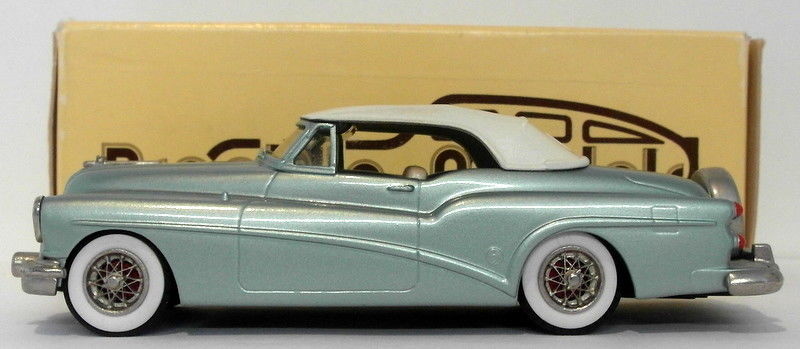 Brooklin 1/43 Scale BRK20 001 - 1953 Buick Skylark Convertible - Met Lgt Green