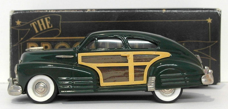 Brooklin 1/43 Scale BRK50 001 - 1948 Chevrolet Fleetline Aero Sedan Green