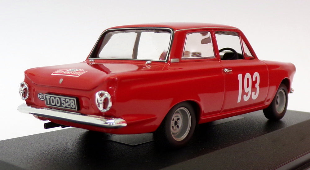 Minichamps 1/43 Scale 400 638293 - Ford Cortina Mk1 Monte Carlo 1963