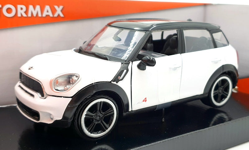 Motormax 1/24 Scale Diecast - 73353 - Mini Cooper S Countryman - White