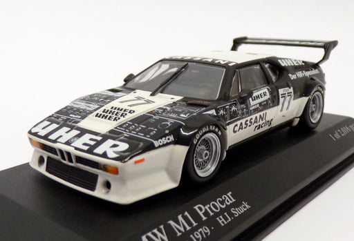 Minichamps 1/43 Scale 430 792577 - BMW M1 Procar Team Cassani Stuck 1979