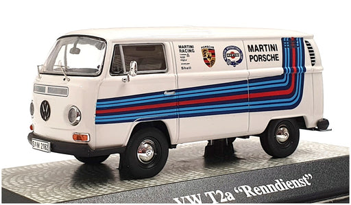 Premium ClassicXXs 1/43 Scale 11259 - VW T2a Transporter Van Porsche - White