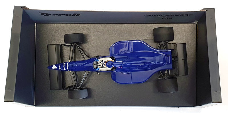 Minichamps 1/18 Scale 110890304 - Tyrrell Ford 018 M.Alboreto 3rd Mexican 1989