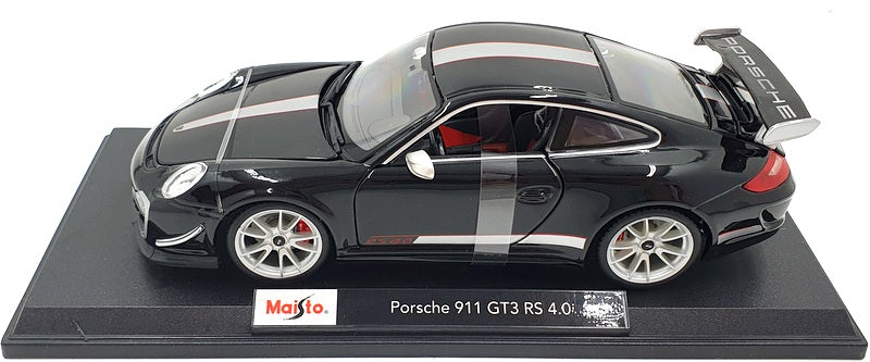 Maisto 1/18 Scale Diecast 46629 - Porsche 911 GT3 RS 4.0 - Black