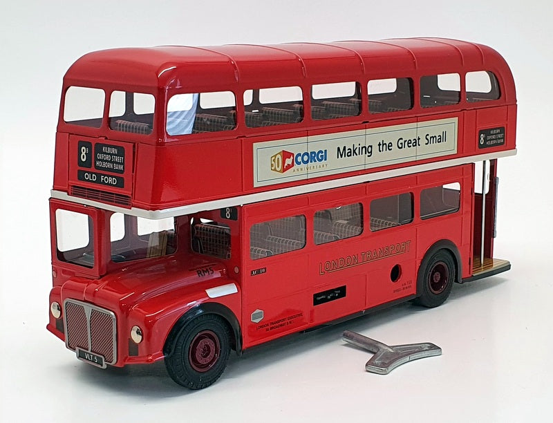 Mettoy Corgi 25cm Long Tinplate Bus MT00101 - London Routemaster