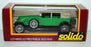 SOLIDO 1/43 - 1159 RENAULT 40 CV 1926 - GREEN