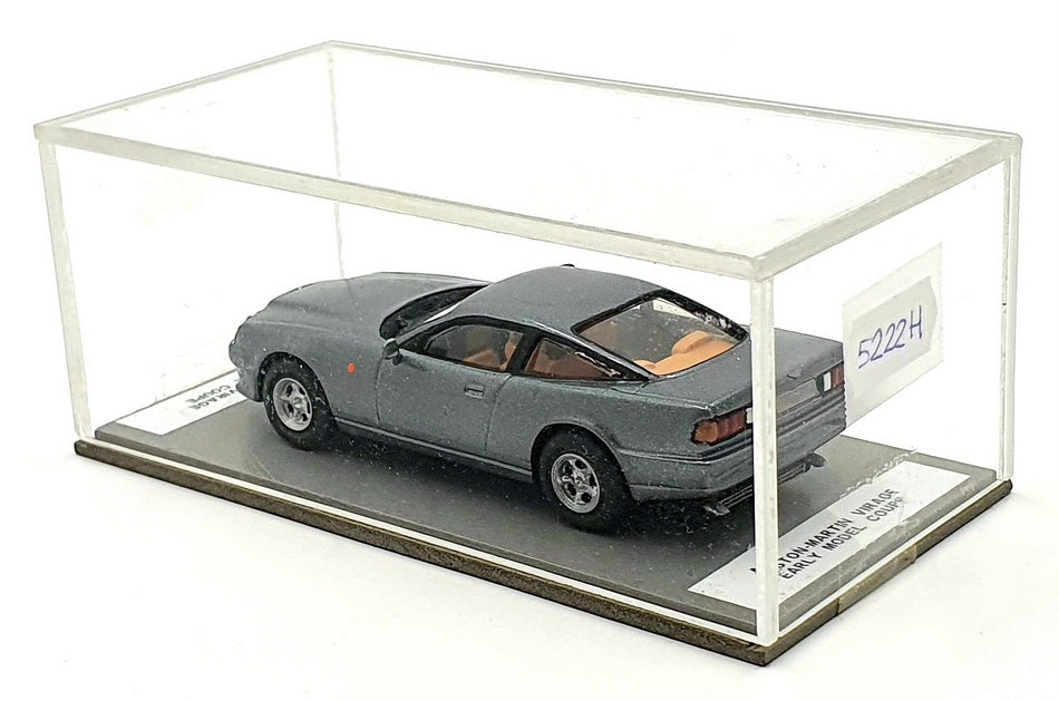 Unknown Brand 1/43 Scale 5222H - Aston Martin Virage EM Coupe - Metallic Grey