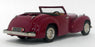 Lansdowne Models 1/43 Scale LDM37 - 1949 Triumph 2000 Roadster Bergerac - Maroon