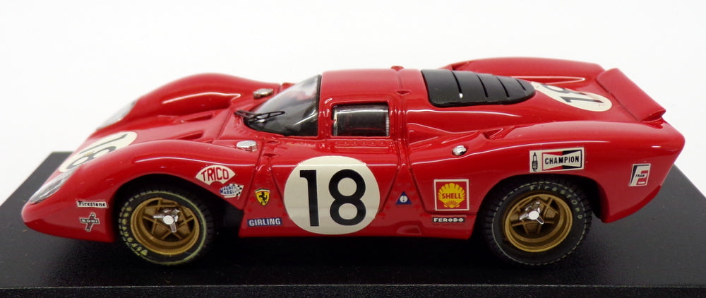 Best 1/43 Scale 9143 - Ferrari 312P Coupe Le Mans 1969 #18 Rodriguez/Piper