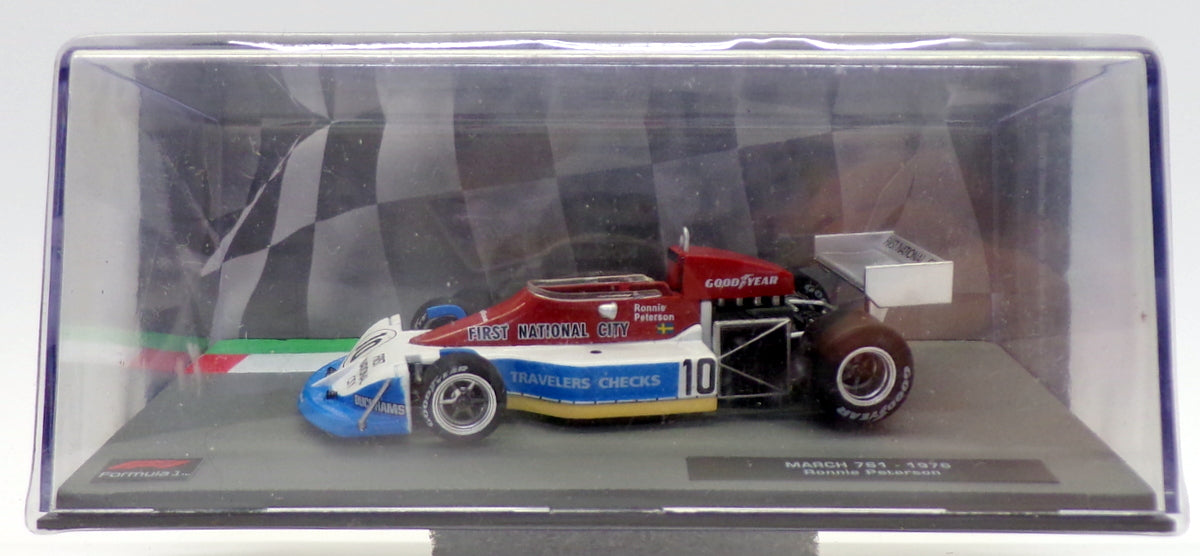 Altaya 1/43 Scale 22220X - F1 March 761 1976 - #10 Ronnie Peterson