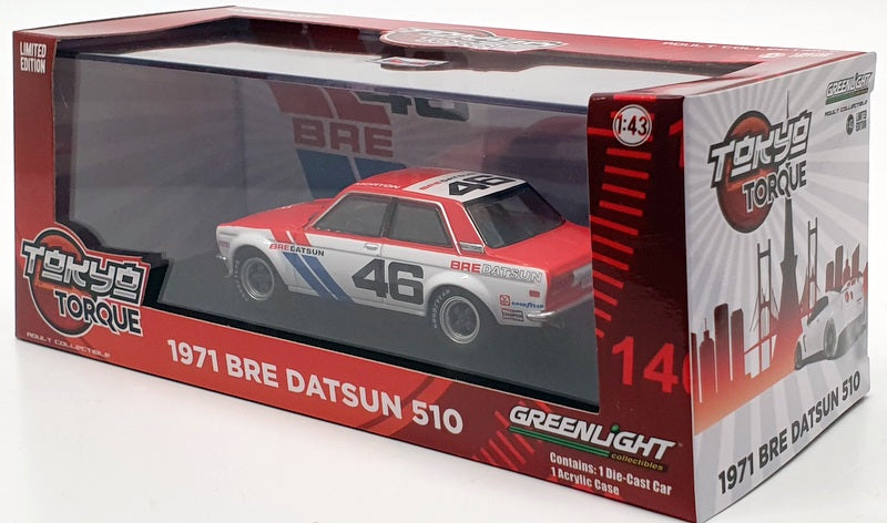 Greenlight 1/43 Scale Model 86335 - 1971 Datsun BRE 510