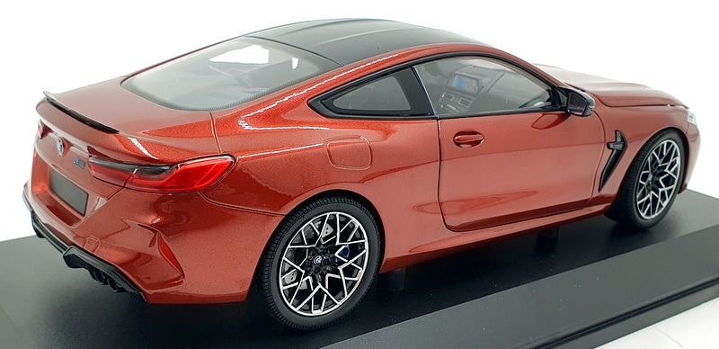 Minichamps 1/18 Scale Diecast 110 029020 - BMW M8 Coupe 2020 - Met Red