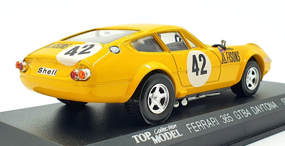 Top Model 1/43 Scale TM042Y - Ferrari 365 GTB4 Daytona #42 Spa 1973