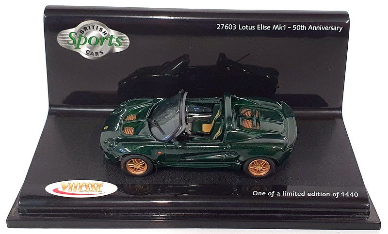 Vitesse 1/43 - 27603 Lotus Elise MK1 - 50TH Anniversary - Green