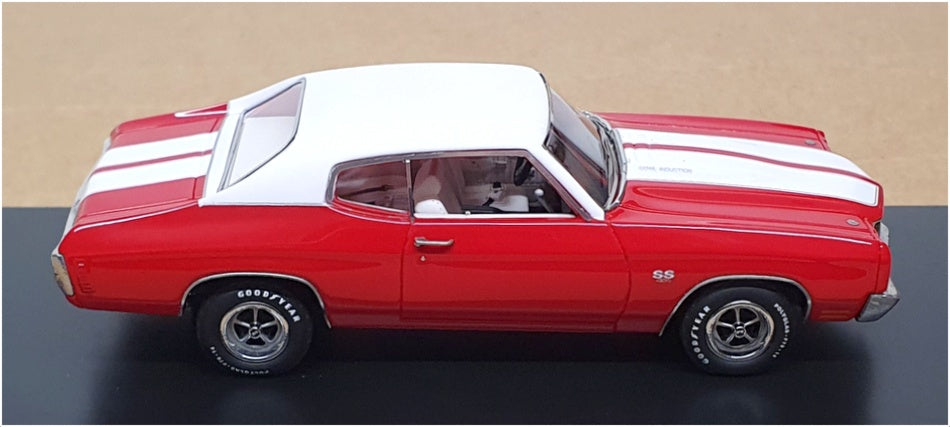 Auto World 1/43 Scale AWR1134/06 - 1970 Chevrolet Chevelle SS 454 - Red/White