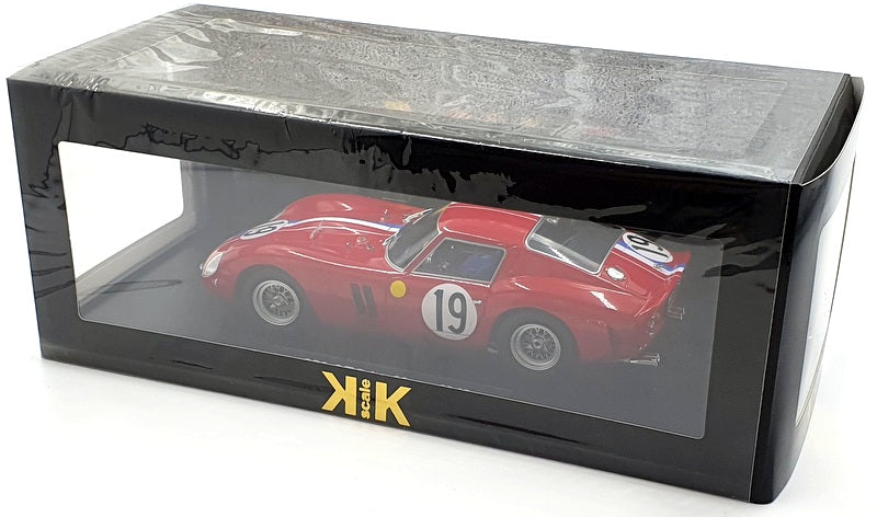 KK Scale 1/18 Scale Diecast KKDC180735 - Ferrari 250 GTO #19 Le Mans 1962