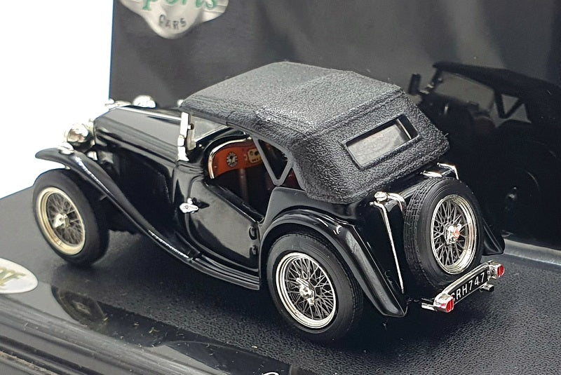 VITESSE 1/43 - 29150 MG TC - BLACK / RED