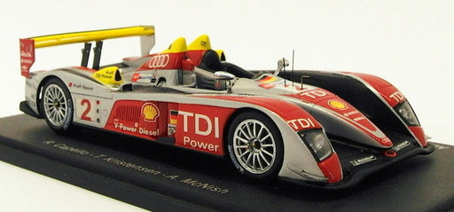 Spark 1/43 Scale 43LM08 - Audi R10 TDI Audi Sport N.America #2 Winner LM 2008