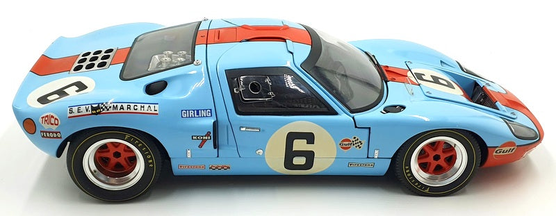 GMP 1/12 Scale Diecast 12073 - Ford GT40 Gulf 1969 #6 - Blue