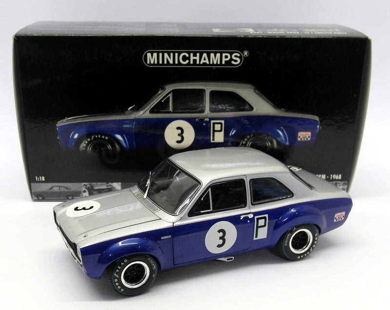 Minichamps 1/18 100 688193 Ford Escort Mk1 Twin Cam ADAC 500KM 1968