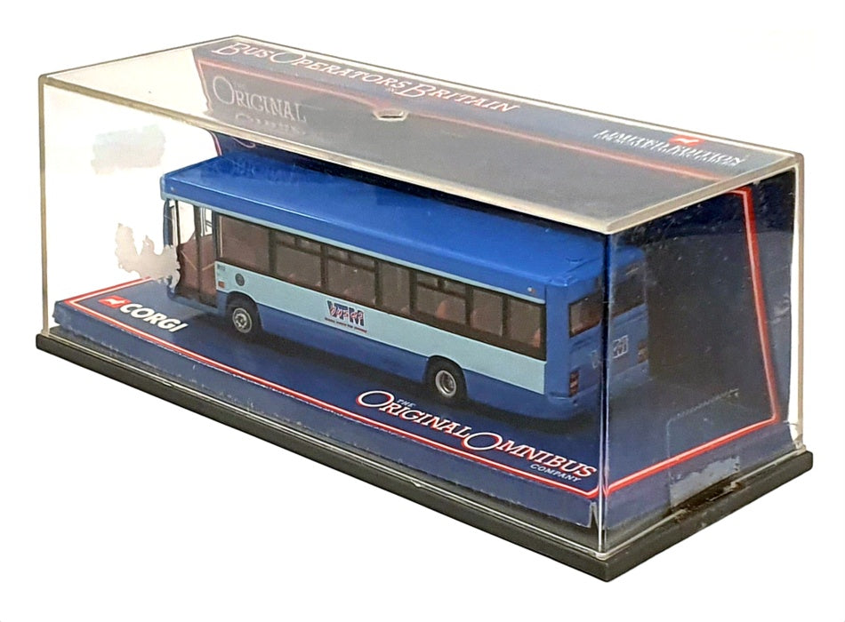 Corgi 1/76 Scale 42809 - Dennis Dart V.F.M. Bus RX22 South Sheilds - Blue