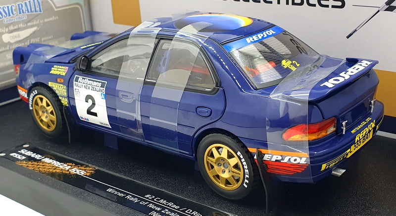 Sunstar 1/18 Scale Diecast 5521 Subaru Impreza 555 #2 C.McRae Night Version 1994