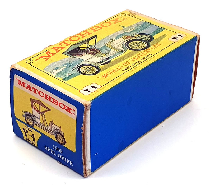 Matchbox Models Of Yesteryear Y-4 - 1909 Opel Coupe - White — R.M.Toys Ltd