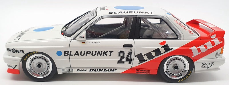 Minichamps 1/18 Scale Diecast - 180 872024 BMW M3 DTM 1987 O. Manthey