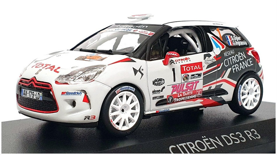 Norev 1/43 Scale 155278 - Citroen DS3 R3 WRC #1 Rallye du Var 2010